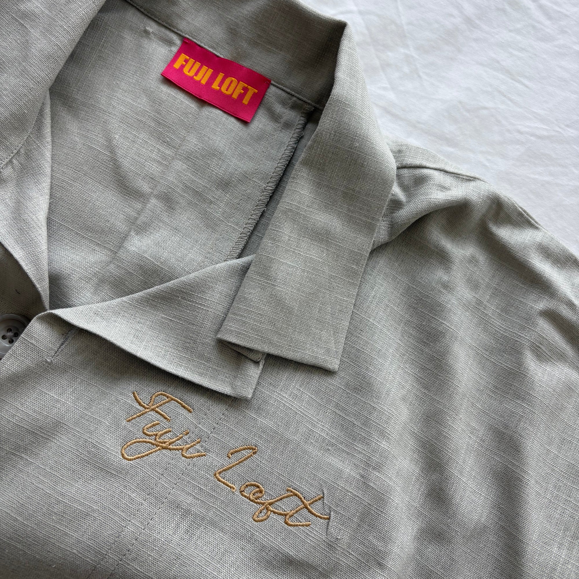 Coastal Grey Linen Set