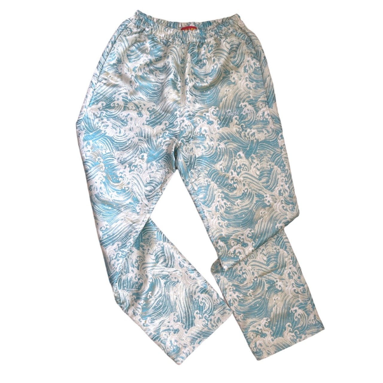 Teal Kanagawa Loft Pants