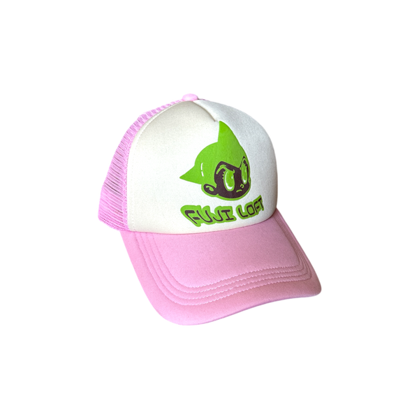 Lime Astro Trucker Hat